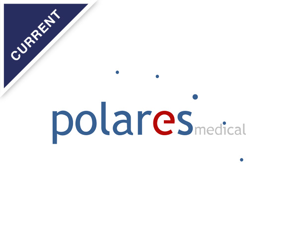 Polares Medical logo, current portfolio company