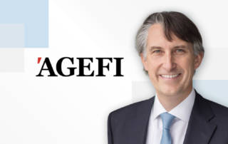 Bernard Vogel and AGEFI logo