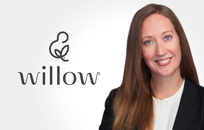 Willow logo with CEO