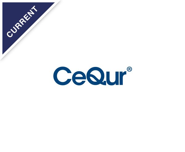 CeQur logo, current portfolio company