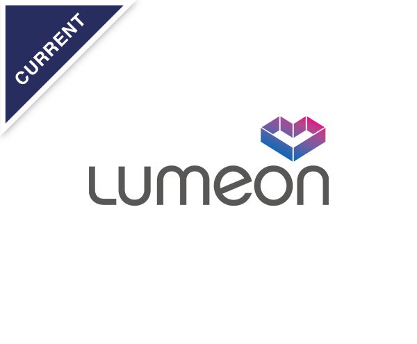 Lumeon logo, current portfolio company