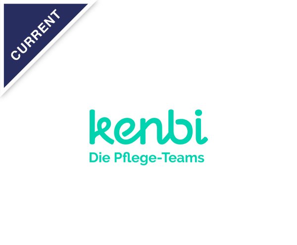 Kenbi logo, current portfolio company