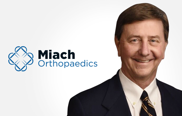 CEO and Miach Orthopaedics logo