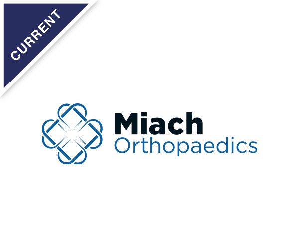miach orthopaedics logo, current portfolio company